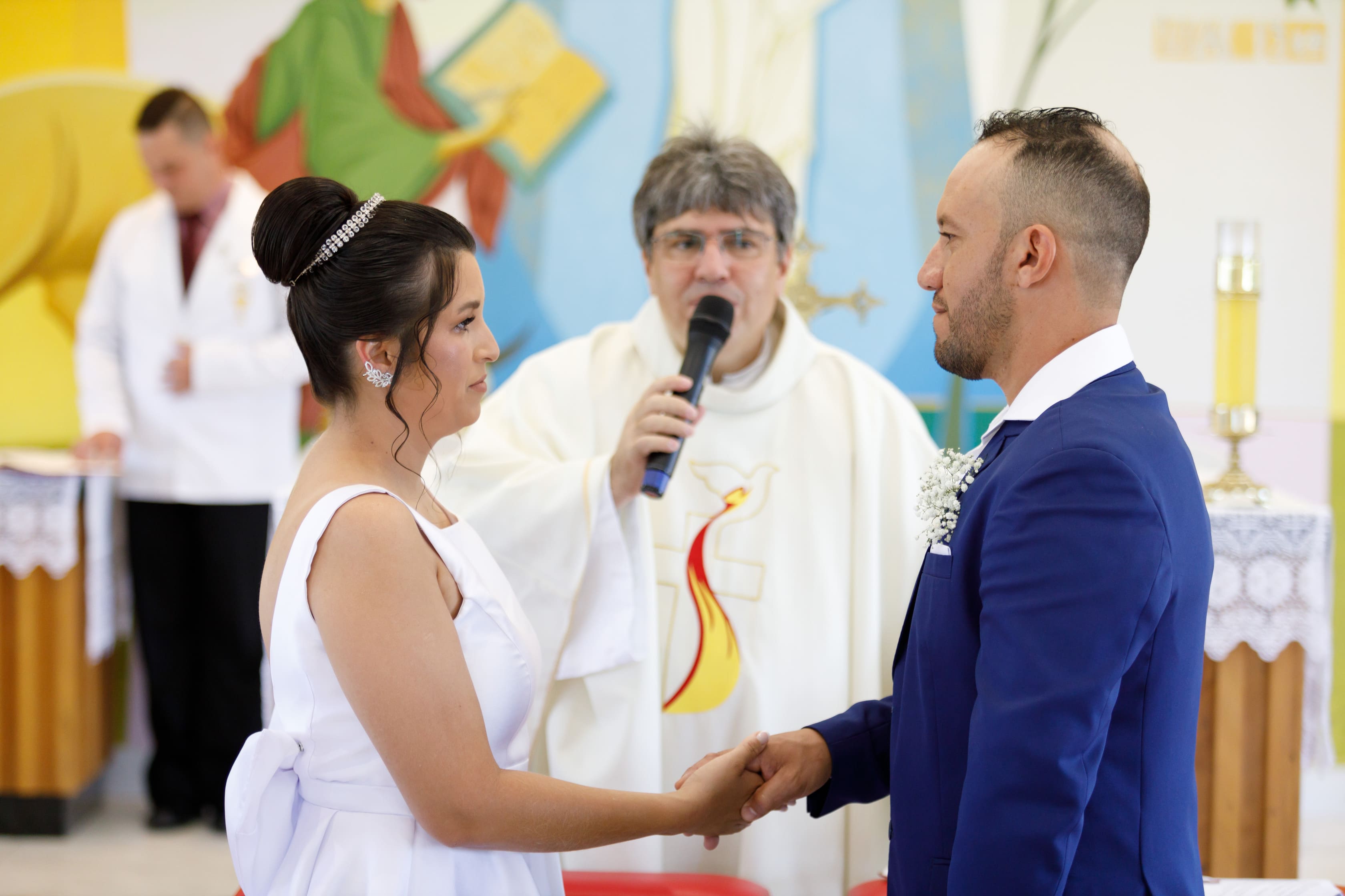 Alegria contagiante no casamento de Camila e Cesar em Cianorte no Condominio Forest Hill