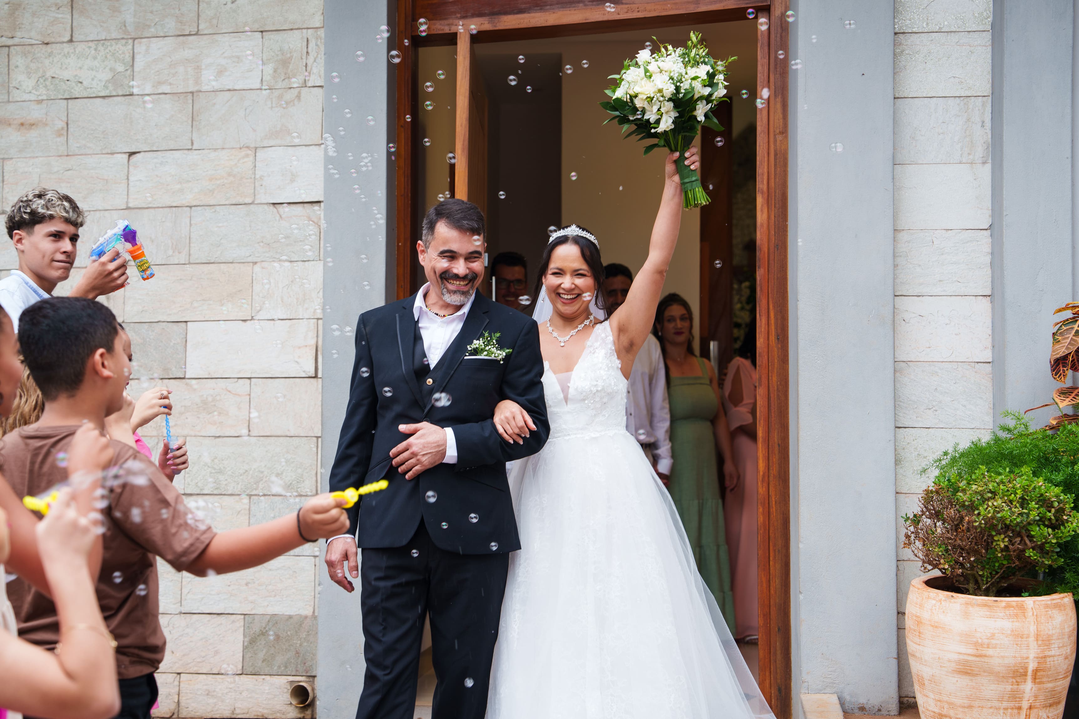 Momentos inesquecíveis do casamento de Lucinei e Sandro em São Tomé PR