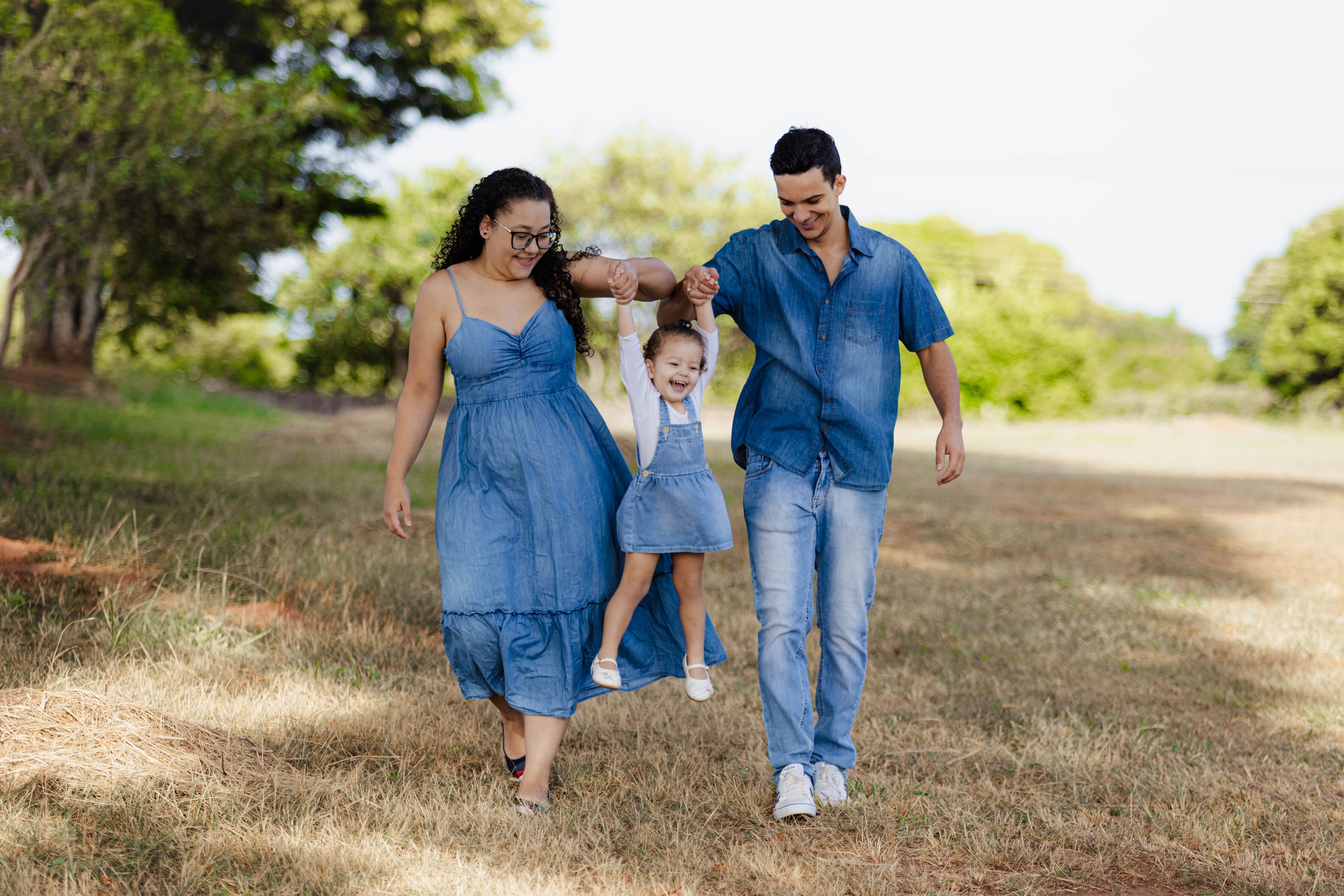 Ensaio de Família Flavia, Alan e Laura Maria