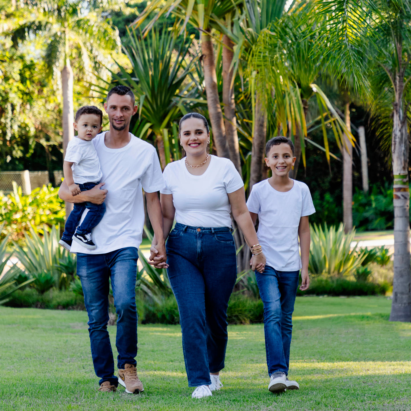 Ensaio de Família Géssica, Willian, Miguel e Théo