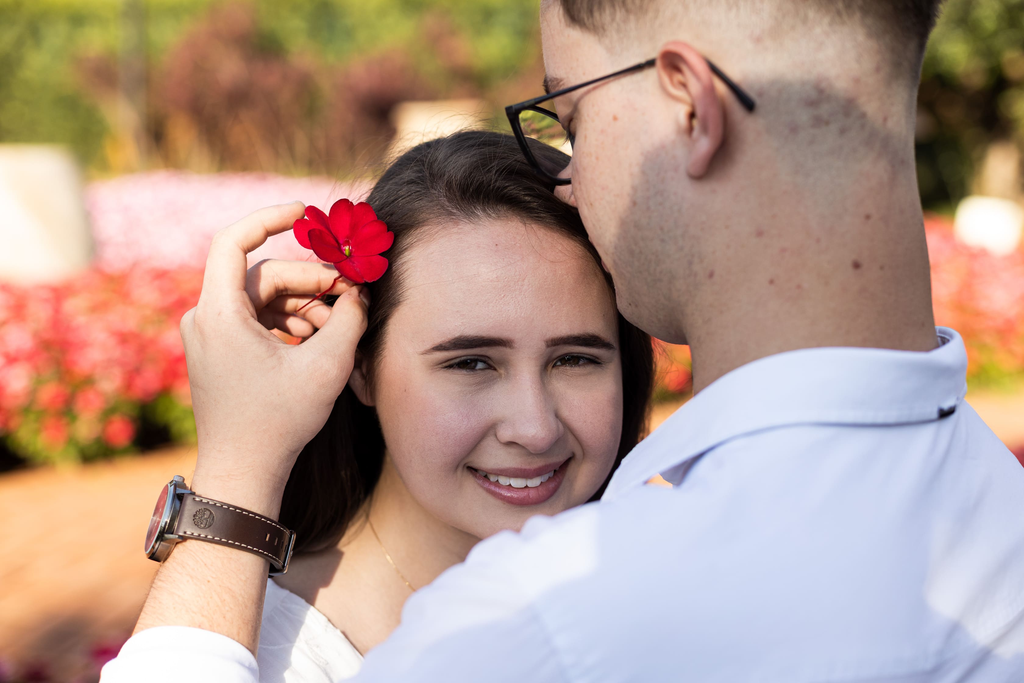 Ensaio pré-wedding Taliane e Caio no Euro Garden Maringá