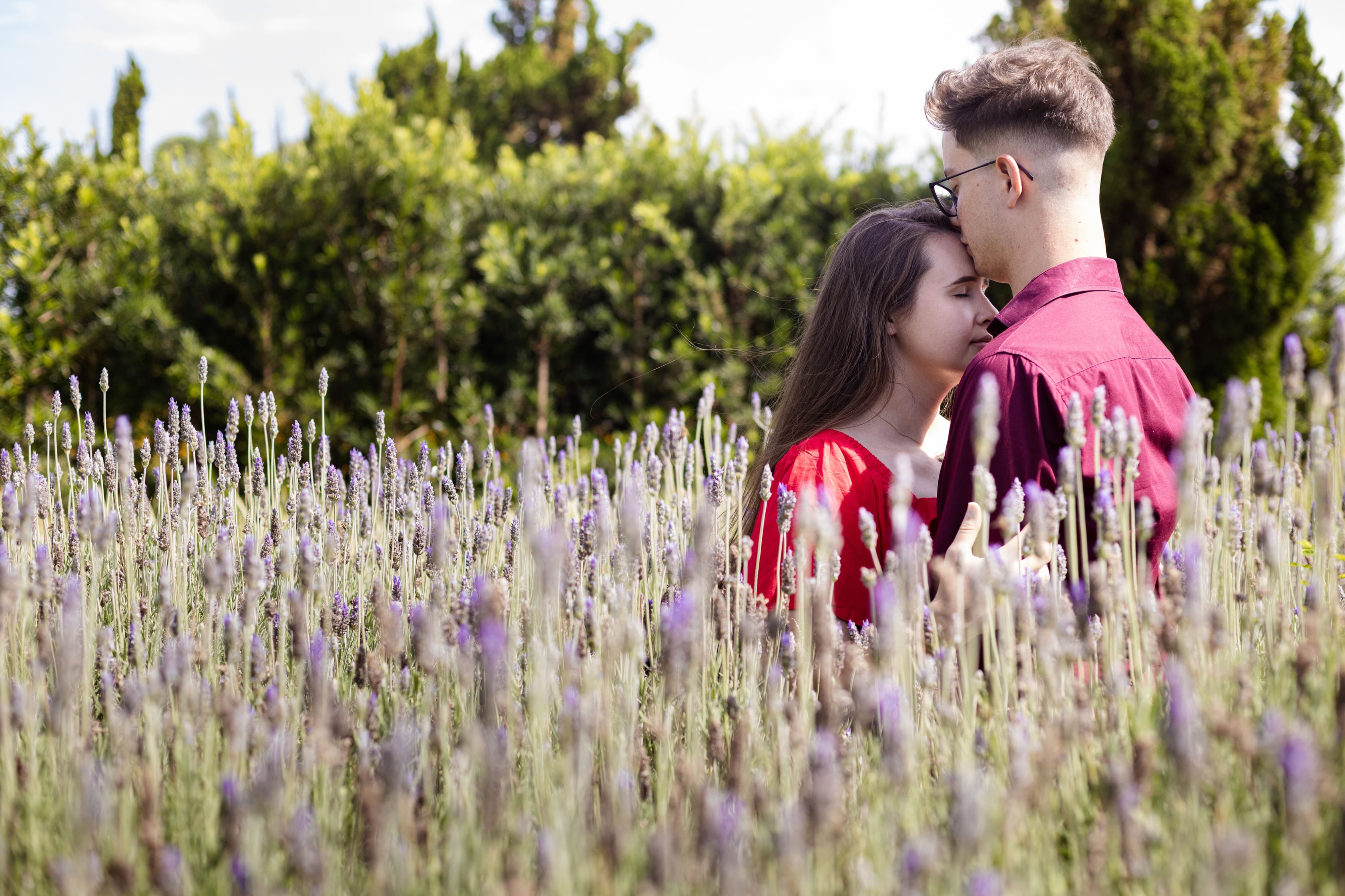 Foto final do ensaio pré-wedding Taliane e Caio Euro Garden